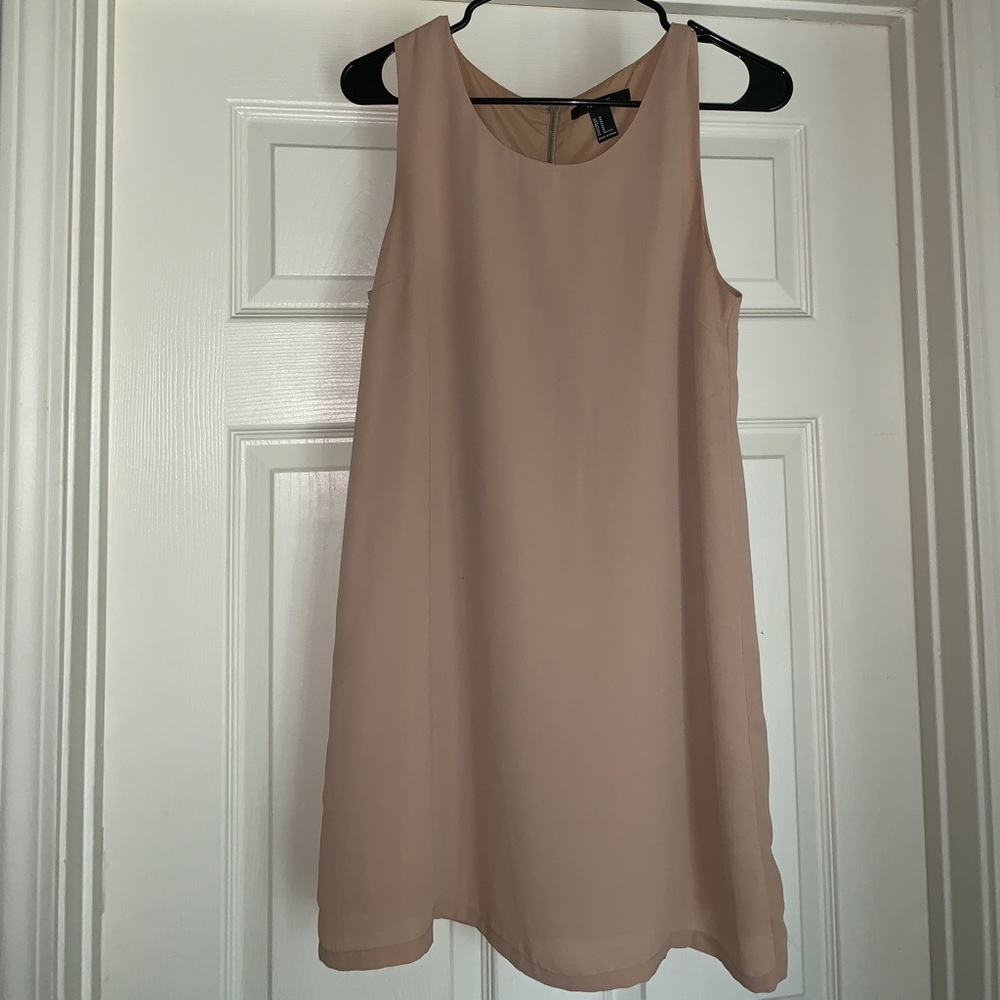 Nude Mini dress